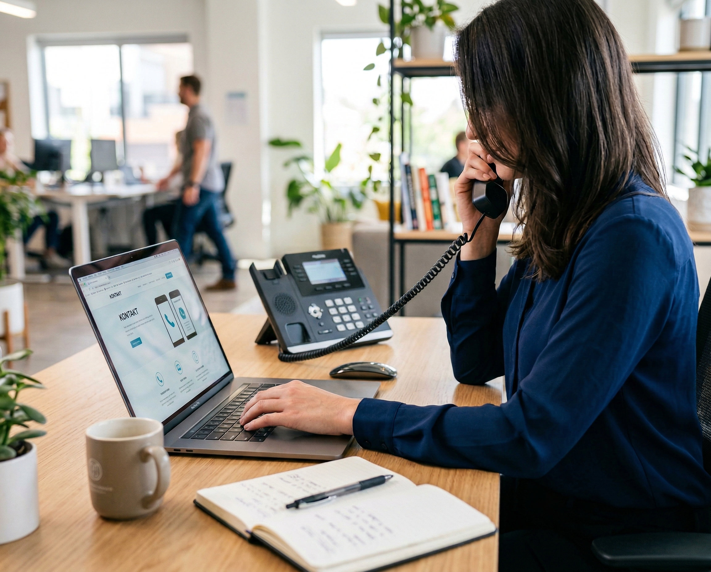 Illustration Kontakt